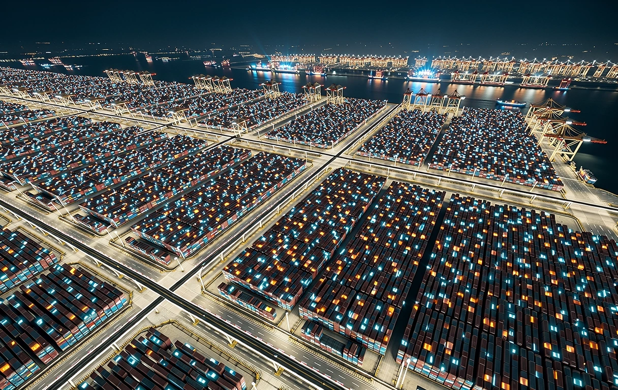 Logistics and data flow visualization